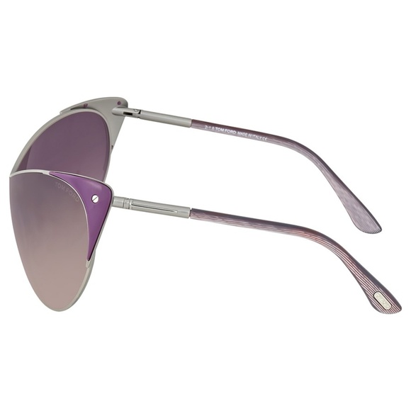 NWT Tom Ford Vanda Purple Cat Eye Sunglasses